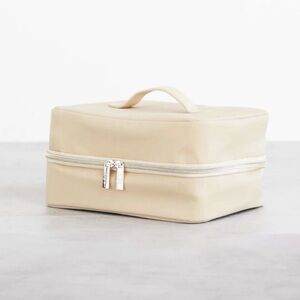 BEIS Cream Travel Bag